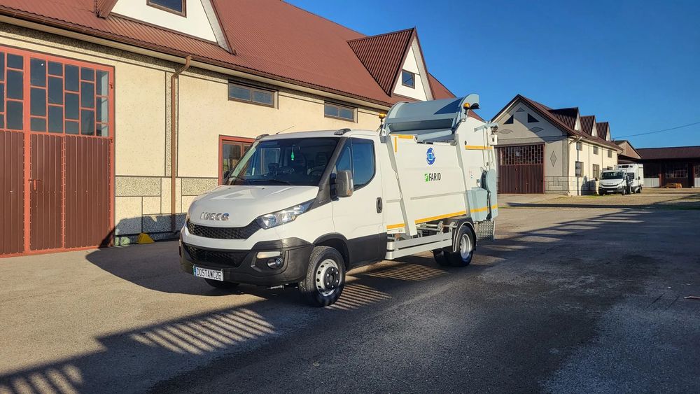 Iveco Daily 70c17 /śmieciarka FARID/  mała śmieciarka / sprzęt komunalny / super STAN/ polski salon