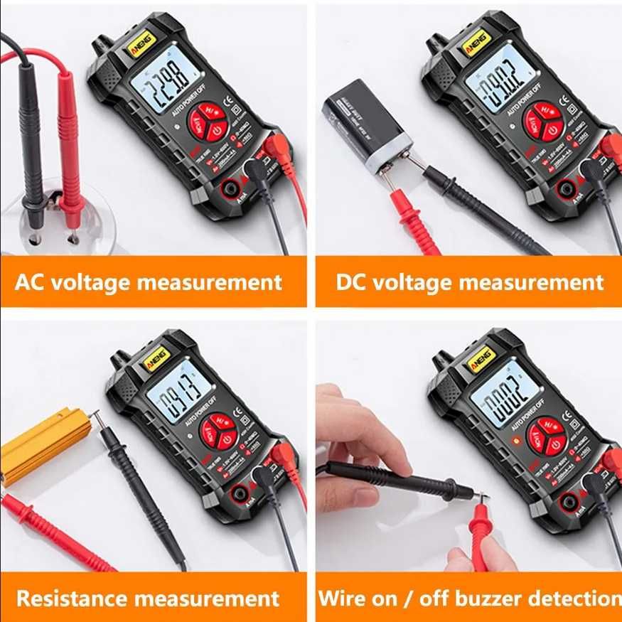 Цифровой мультиметр ANENG M167 с автоматическим диапазоном