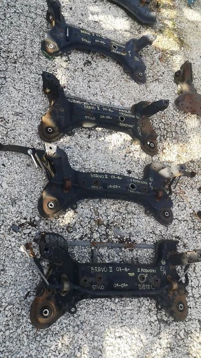 FIAT BRAVO II / STILO / SIENA / PALIO / MULITPLA SANKI ZAWIESZENA PRZÓD (dostępne 4 sztuki sanek)