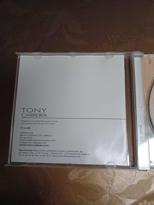2 CDS de Tony Carreira - Antigos