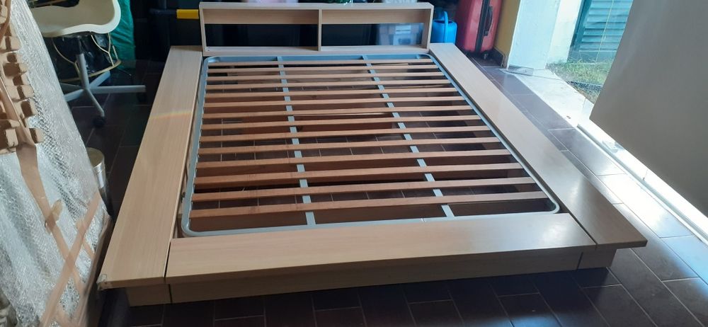 Cama de casal estilo japonês