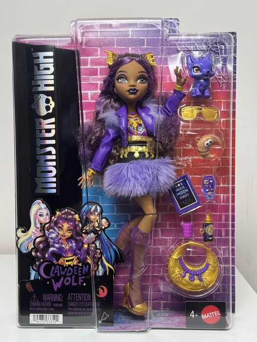 Клодін Вульф Монстер Хай базова Monster High Clawdeen Wolf
