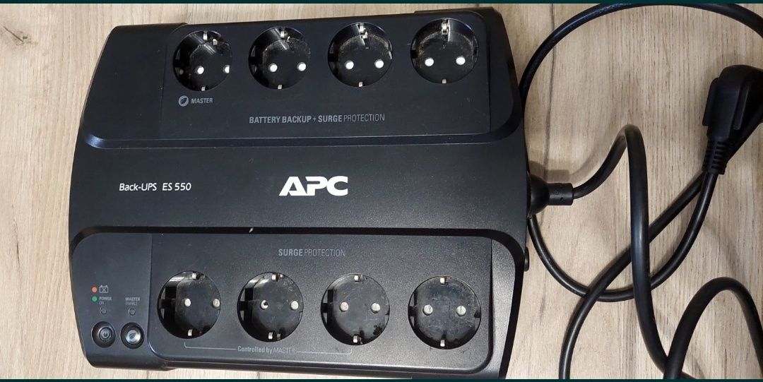 БУ Резервний ДБЖ APC Back-UPS ES 550VA (BE550G-RS) без АКБ