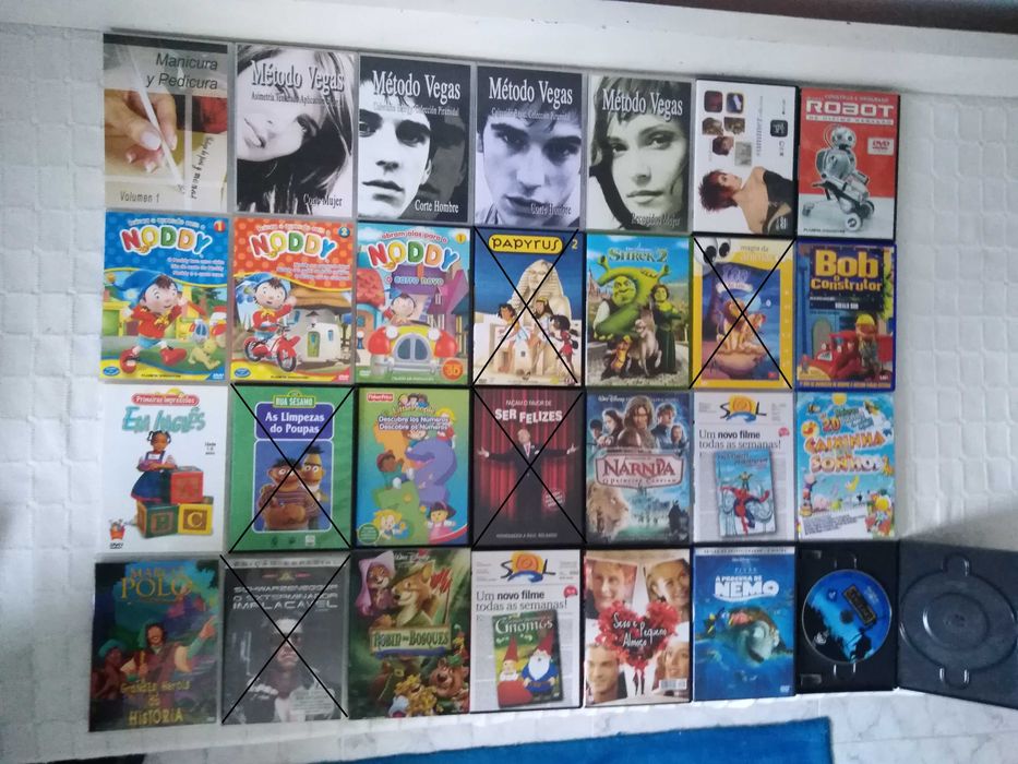 DVDs Vários Títulos