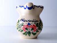 słowenia ręcznie malowany dzbanek mlecznik
