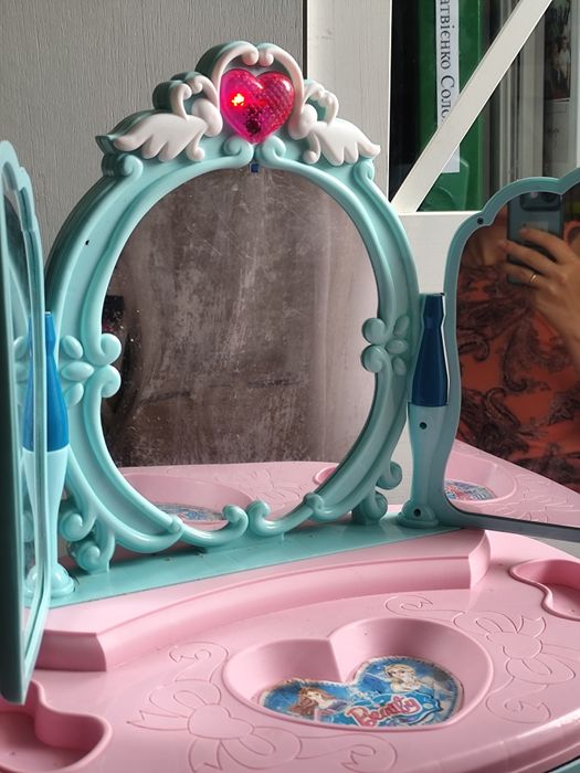 Дитячий столик трюмо ігровий набір салон для красуні