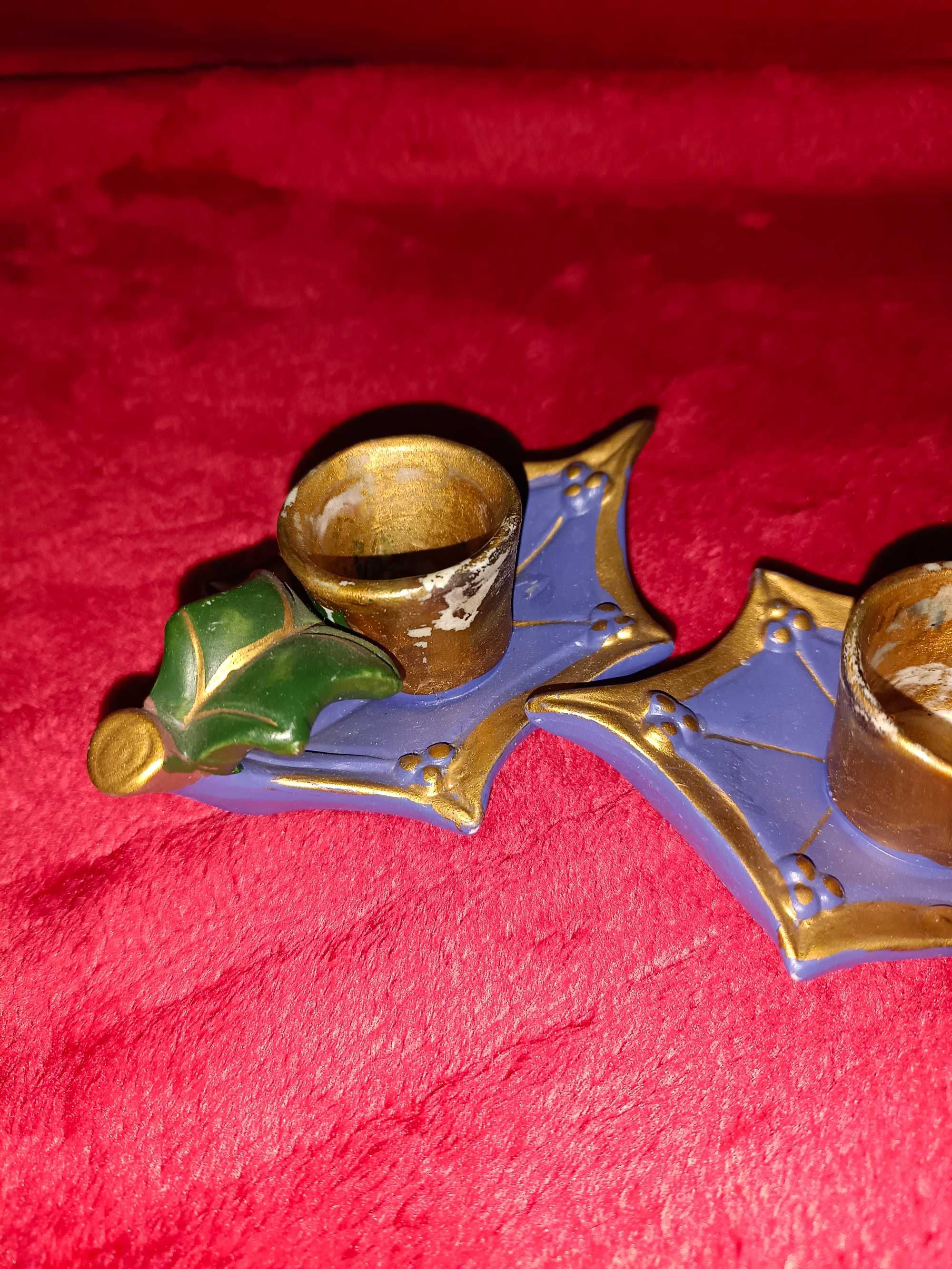 Ceramiczne kaganki na świece