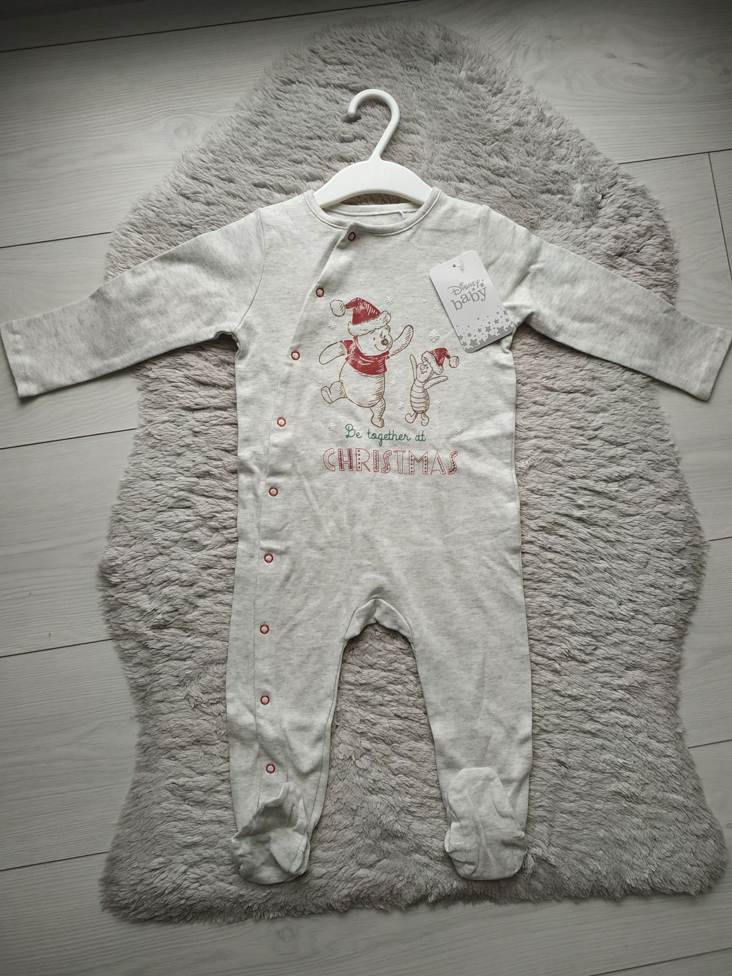 Nowy pajac niemowlęcy/piżama/unisex/święta/prezent/Kubuś/Smyk/r.80