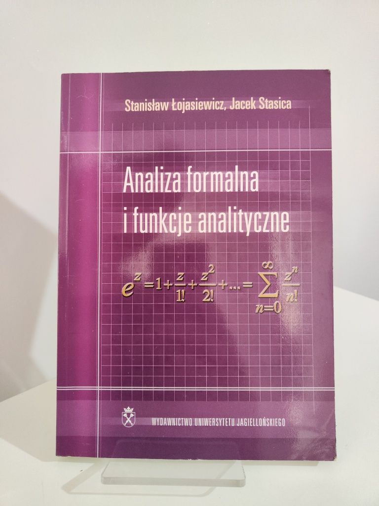 Analiza formalna i funkcje analityczne - Stanisław Łojasiewicz