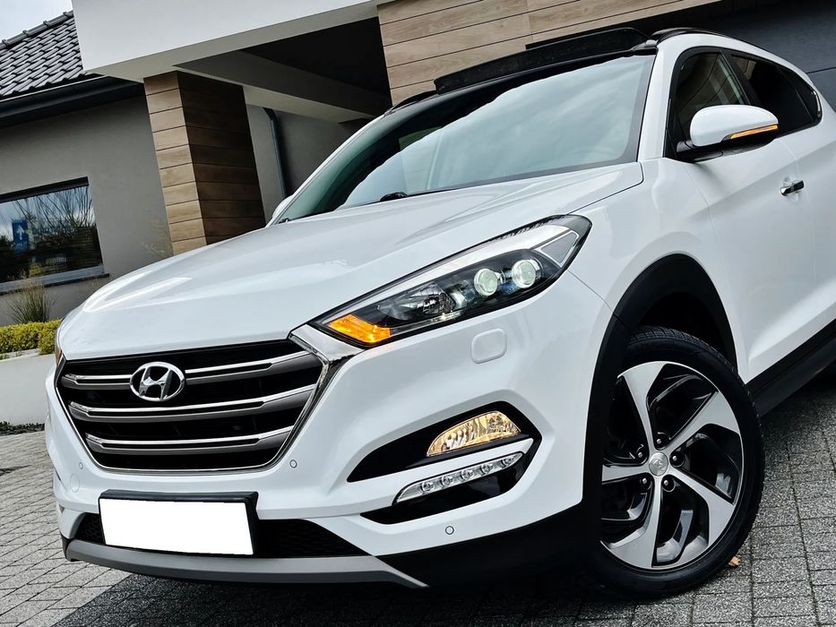 Hyundai Tucson 100%Bezwypadek PANORAMA SKÓRA KSENON NAVI KAMERA LED LineasistEl.klapa