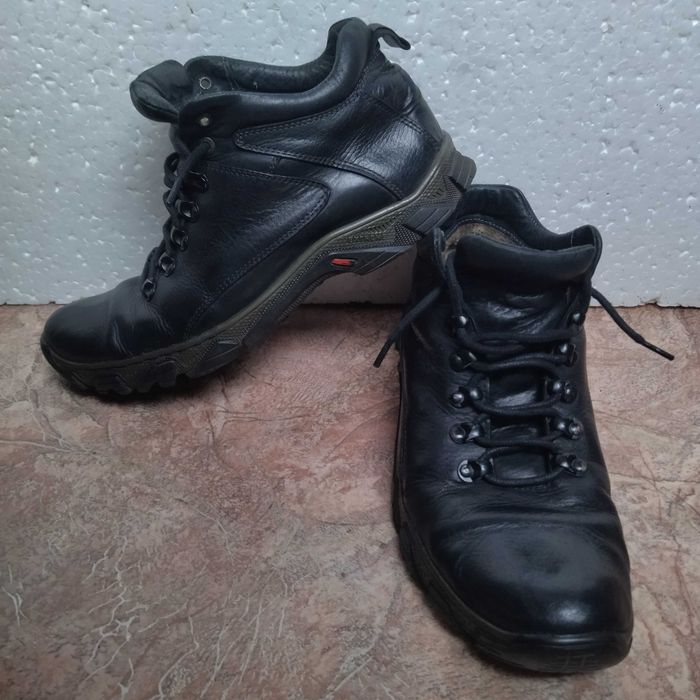 Полуботинки кожаные на меху полный 43 р.