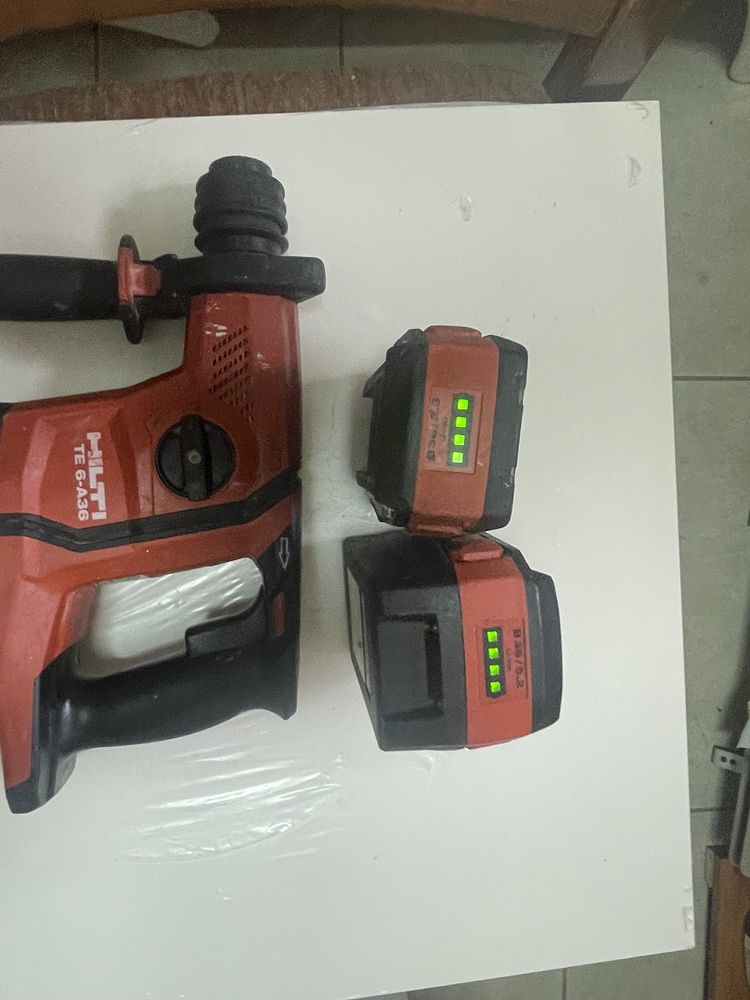 Hilti TE 6 A36 młotowiertarka +dwie baterie 5,2ah  2,6ah