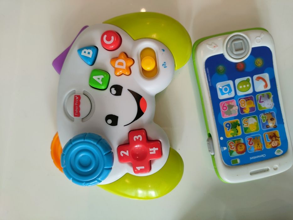 Zabawka telefon Clementoni joystick Fisher Price
