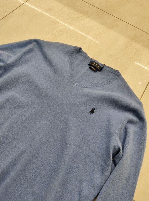 Ralph Lauren Sweter Męski 100% Prima Cotton
