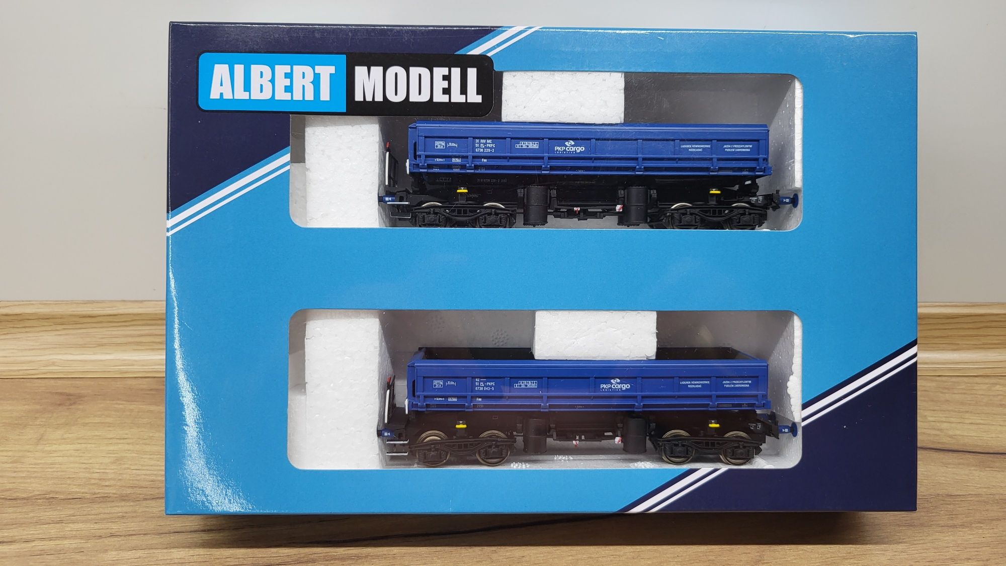 Albert modell 600032 zestaw wagonów DUMPCAR PKP CARGO ep VI  RARYTAS