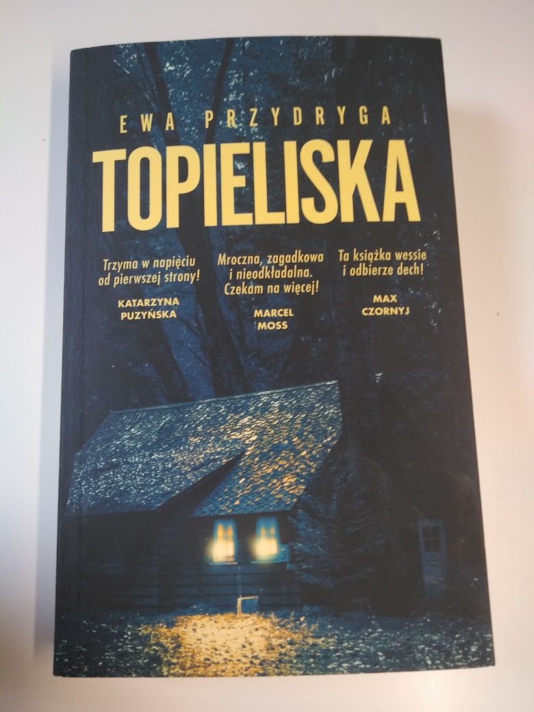 Książka thiller Topieliska Ewa Przydryga