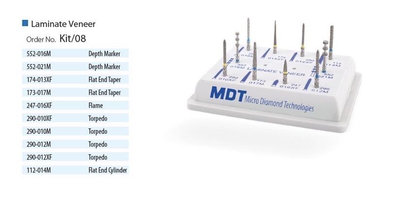 Стоматологические боры в наличии MDT