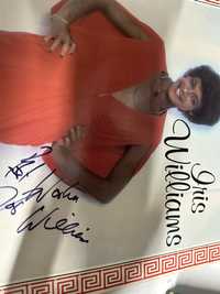 Winyl Iris Williams z autografem