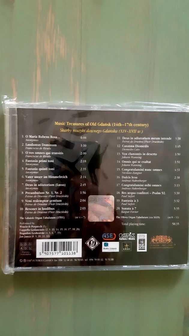 2 nowe CD - Muzyka starego Gdańska