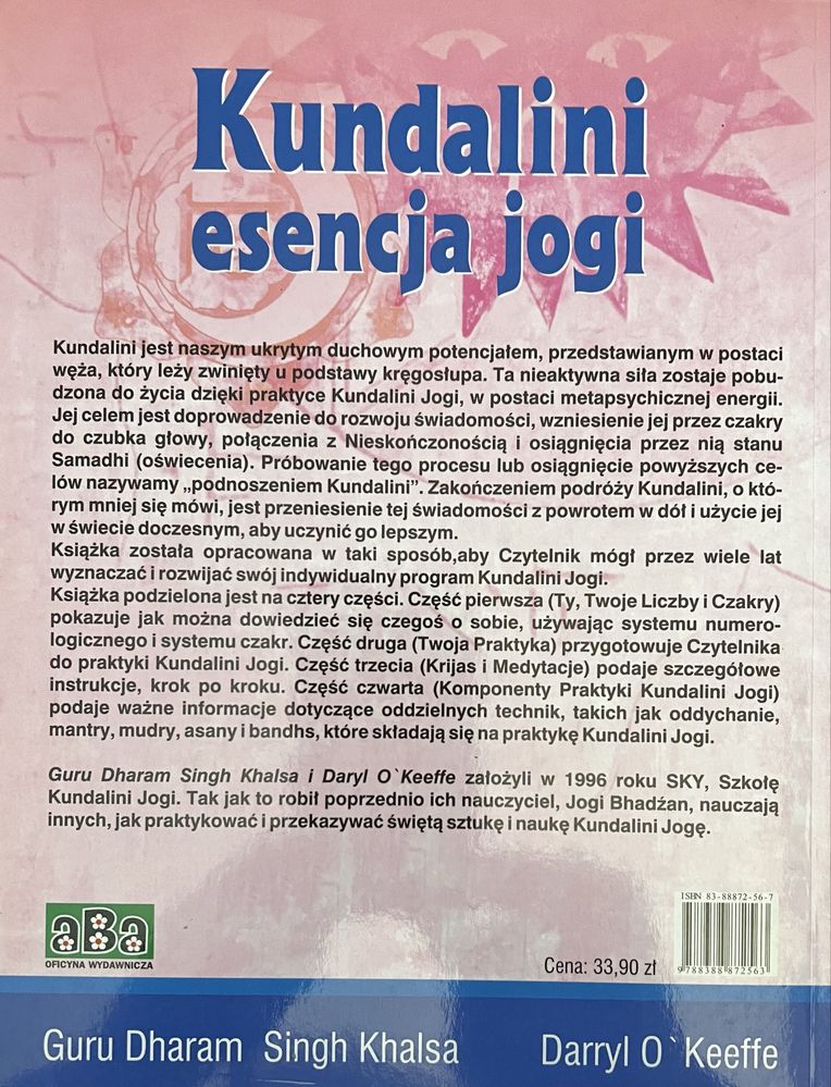 Kundalini esencja  jogi