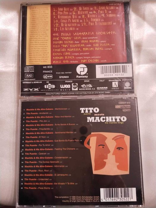 2 CDs • Mongo Santamaría • Tito Puente