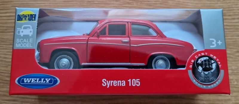 Welly Model Metalowy Syrena 105