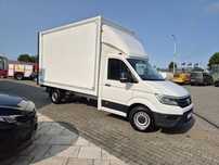 Volkswagen CRAFTER 2.0 TDi 177 / UNIKATOWY! / WYSOKI KONTENER / E6 / BEZWYPADKOWY / WINDA 750KG / WEBASTO  Najtańszy w PL! MODEL 18", Wysoki KONTENER 2.5m!, Bezwypadkowy, Unikat