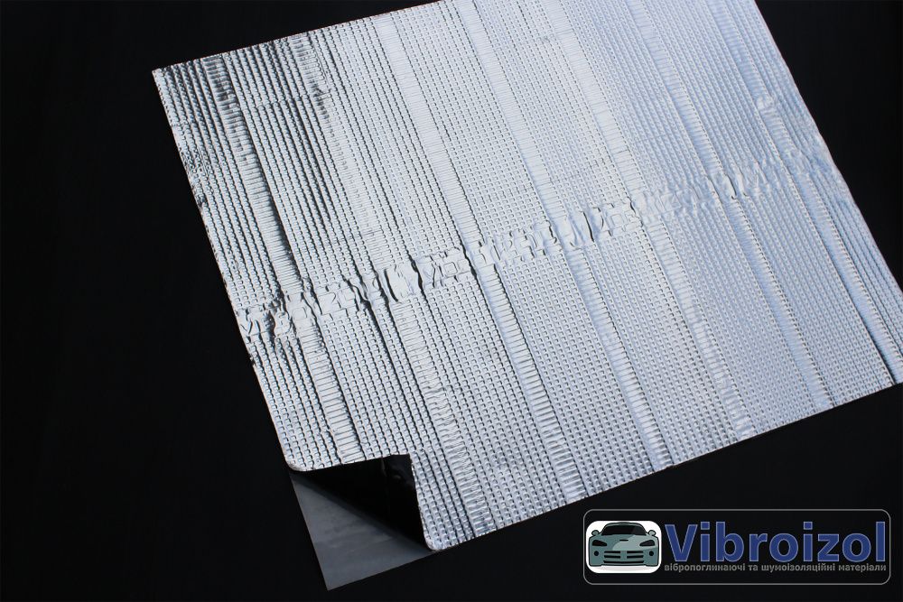 Шумоизоляция, виброизоляция для авто Vibroizol 3мм 500х600мм 70мкм