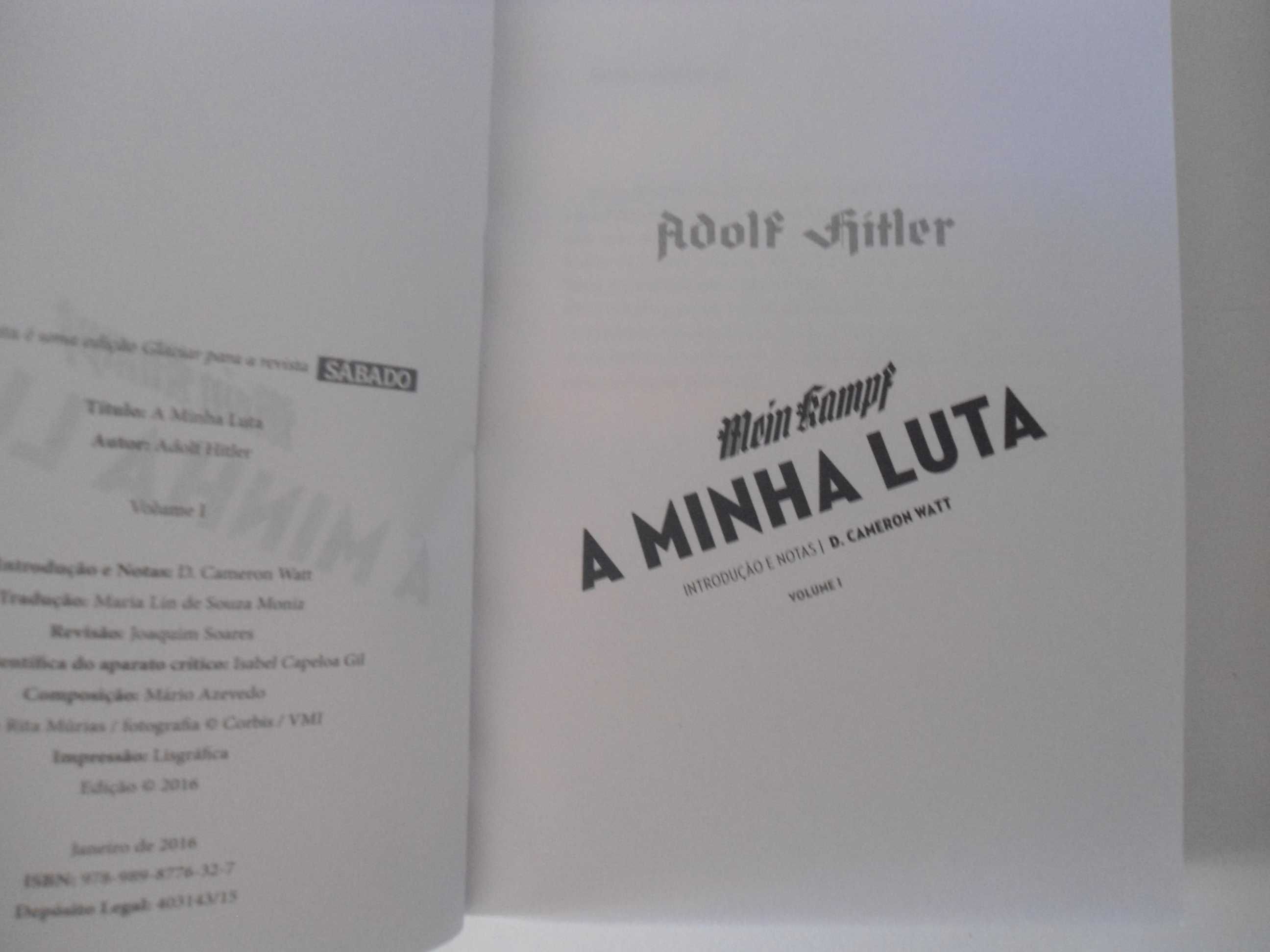 Mein Kampf por Adolf Hitler  (A Minha Luta)