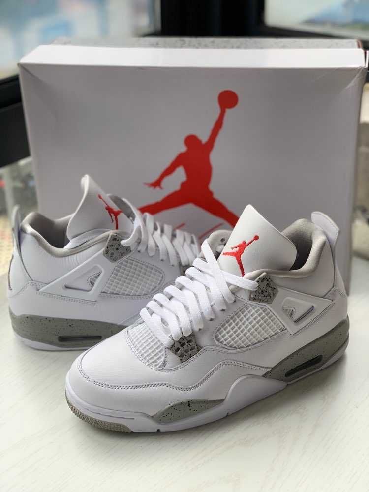 "Big Promotion"/buty/męskie*super/Biały/Jordan*4*Retro/r.40