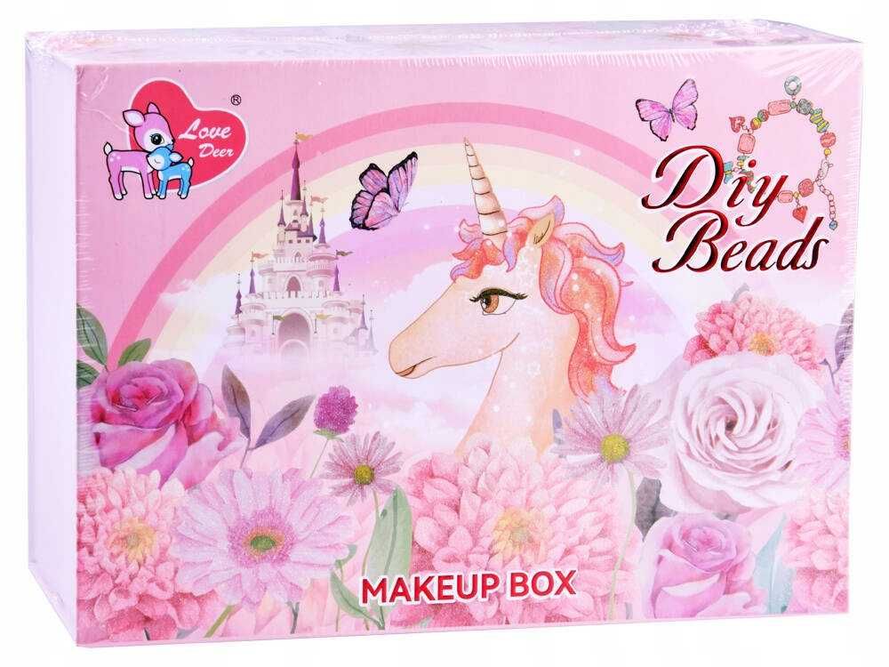 Zestaw Do Makijażu Malowania Kosmetyki W Kuferku Dla Dzieci Make Up