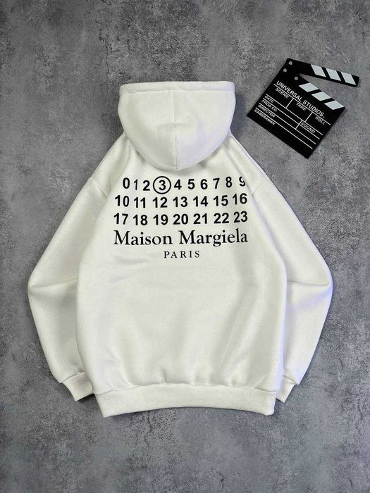 черный Худи maison margiela
