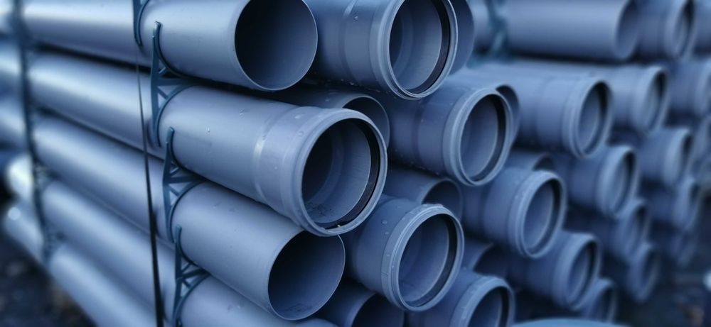 Rura kanalizacji wewnętrznej fi 50, 75,110 L=1m, szara