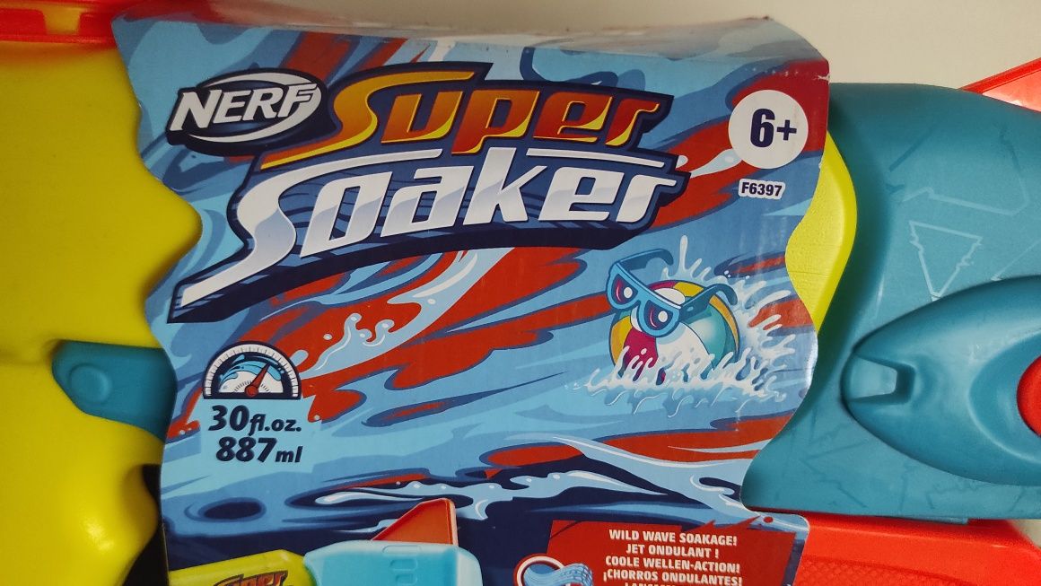 Pistola de Água Nerf - Super Soaker
