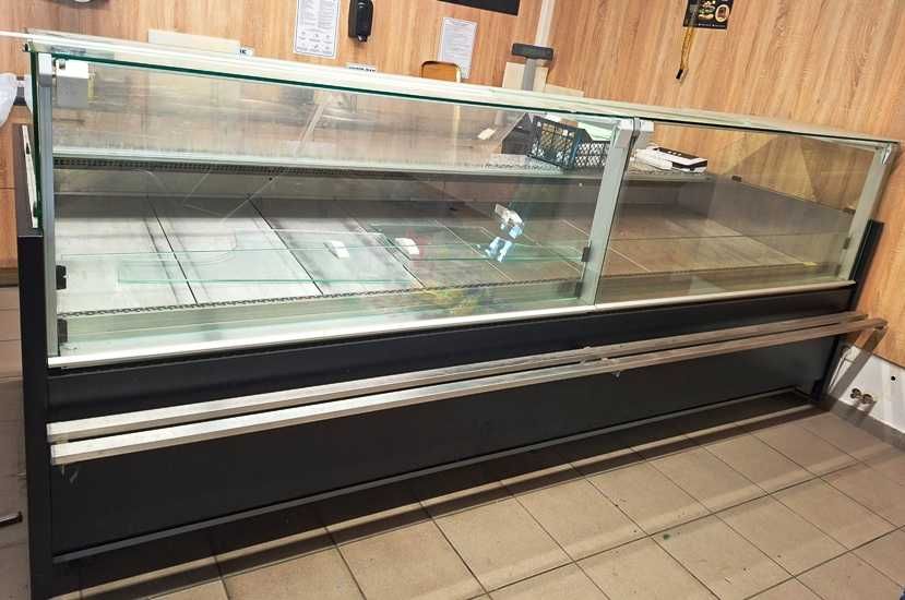 Lada Sklepowa - mięsna i regał nabiałowy + agregat i odzysk