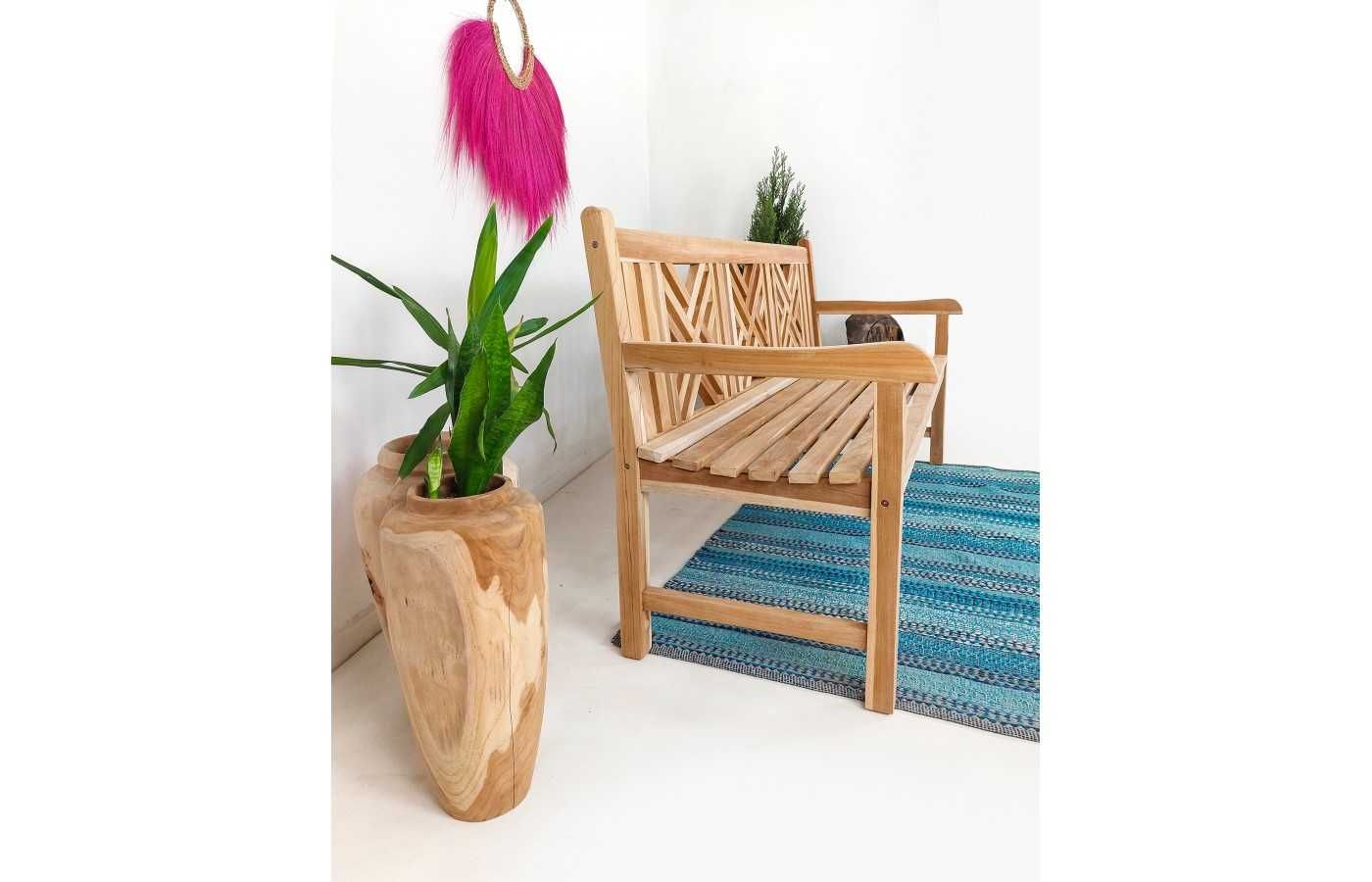 Ławka ogrodowa Wakana 180, Teak