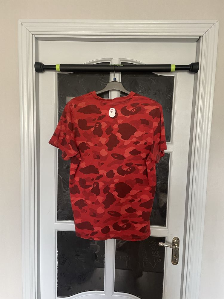 BAPE x Adidas adicolor Red