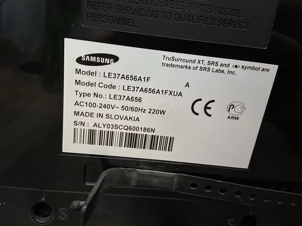 Телевізор Samsung 37 дюймів