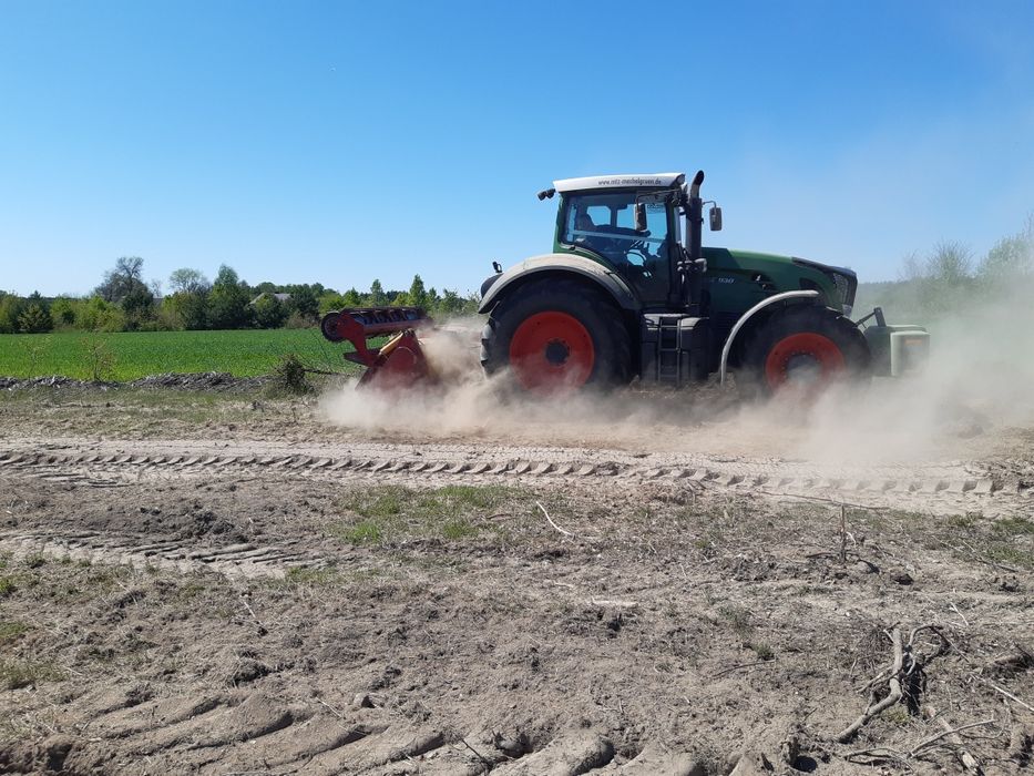 Czyszczenie dzialek mulczowanie frezowanie pni usuwanie plantacji