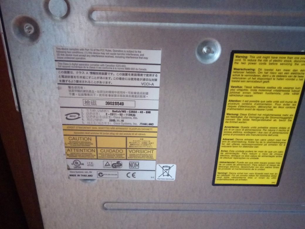 Продам свитч Cisco system-3550 на 48 портов