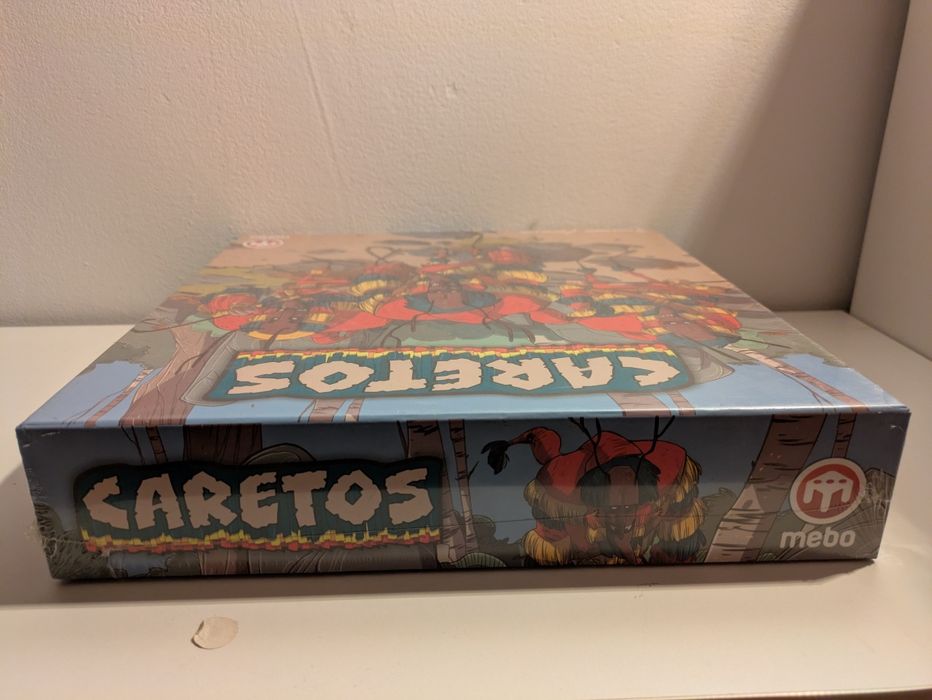 NOVO e SELADO - Jogo Tabuleiro Caretos