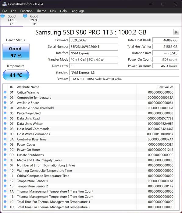 Lenovo Legion 5 Pro 16ACH6. Ryzen 5 5600H. RTX 3050. 16GB. 1.5TB