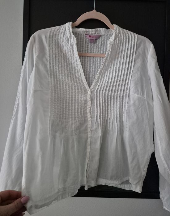 Przepiękna biała koszula bawełniana 100% s m l