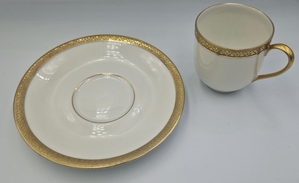 Filiżanki do kawy, Limoges Francja, 5 sztuk