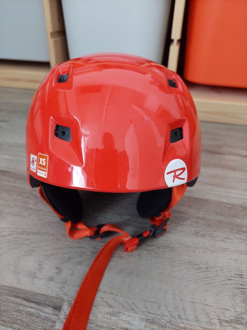 Kask narciarski dziecięcy Rossignol 51-54 cm, czerwony