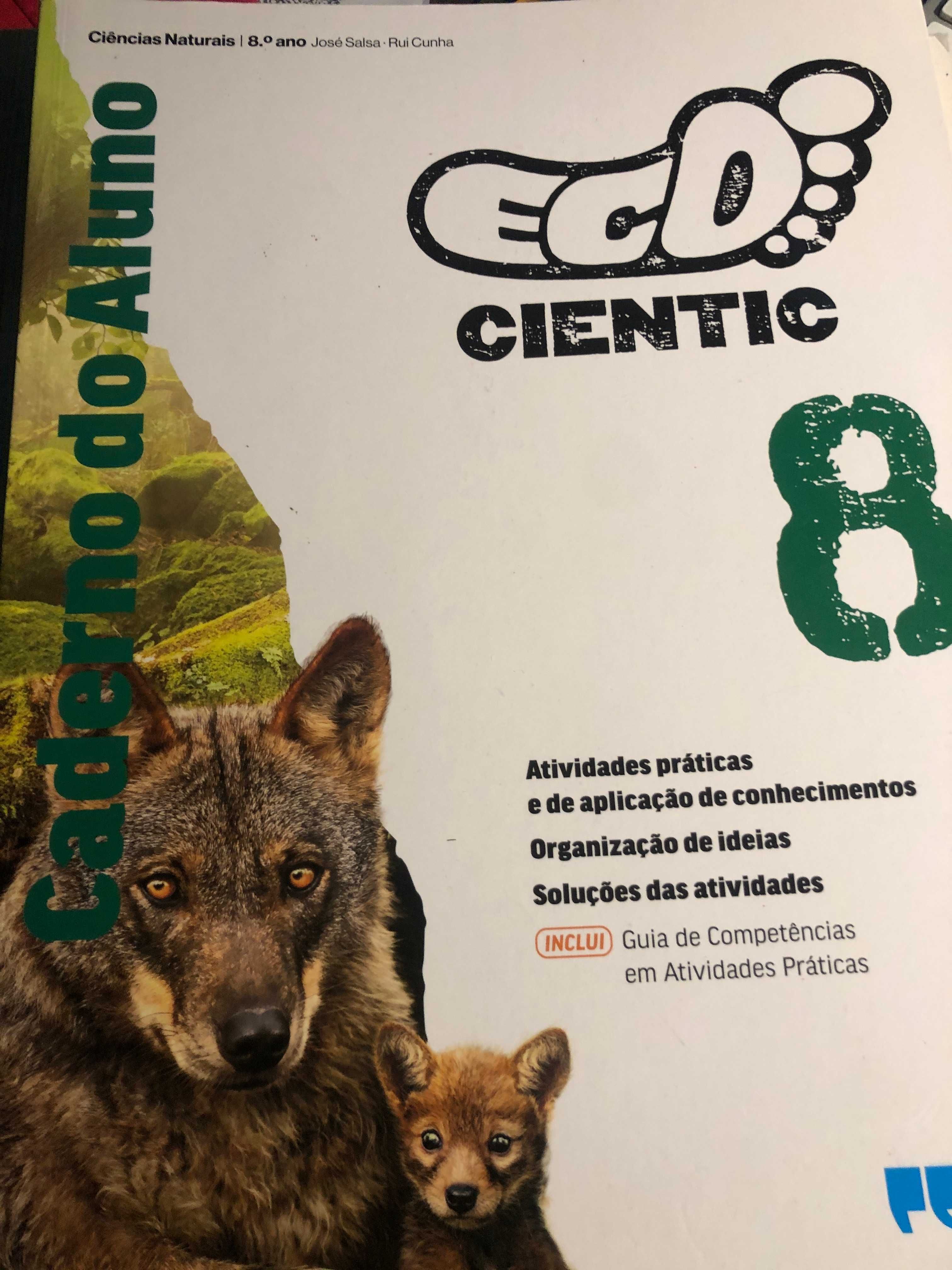 Livros de atividades 8º ano novos