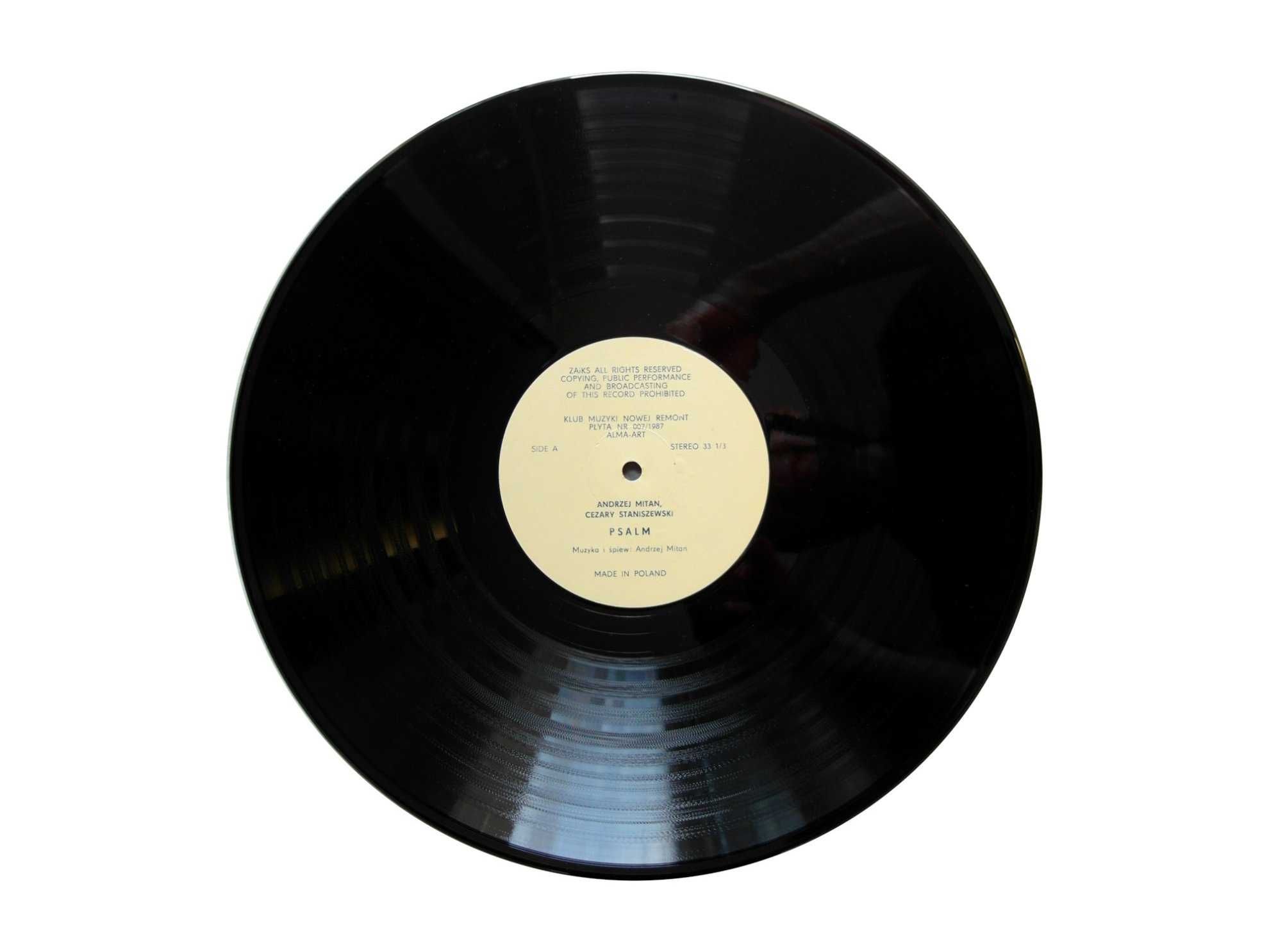 Alma-Art ~ ANDRZEJ MITAN Cezary Staniszewski PSALM winyl LP Alma Art