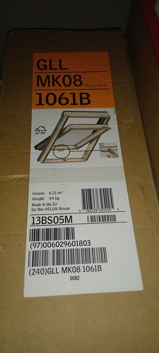 Nowe okna okno dachowe VELUX GLL MK08 1061B GLL MK10 GLL SK08 3-szybow