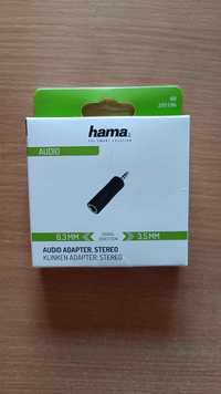 Adapter Audio Stereo 6.3mm do 3.5mm NOWY