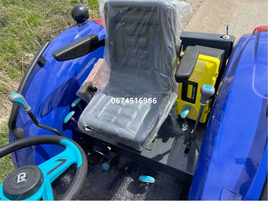 Мінітрактор FORTE RD 504 рівна підлога 2-х диск.зчеплення реверс ФОРТЕ